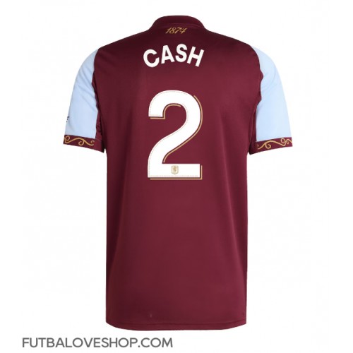 Dres Aston Villa Matty Cash #2 Domáci 2025-26 Krátky Rukáv
